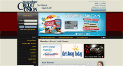 Desktop Screenshot of memfirstcu.com